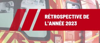 Rétrospective en images de l'année 2023 pour les sapeurs-pompiers du Haut-Rhin